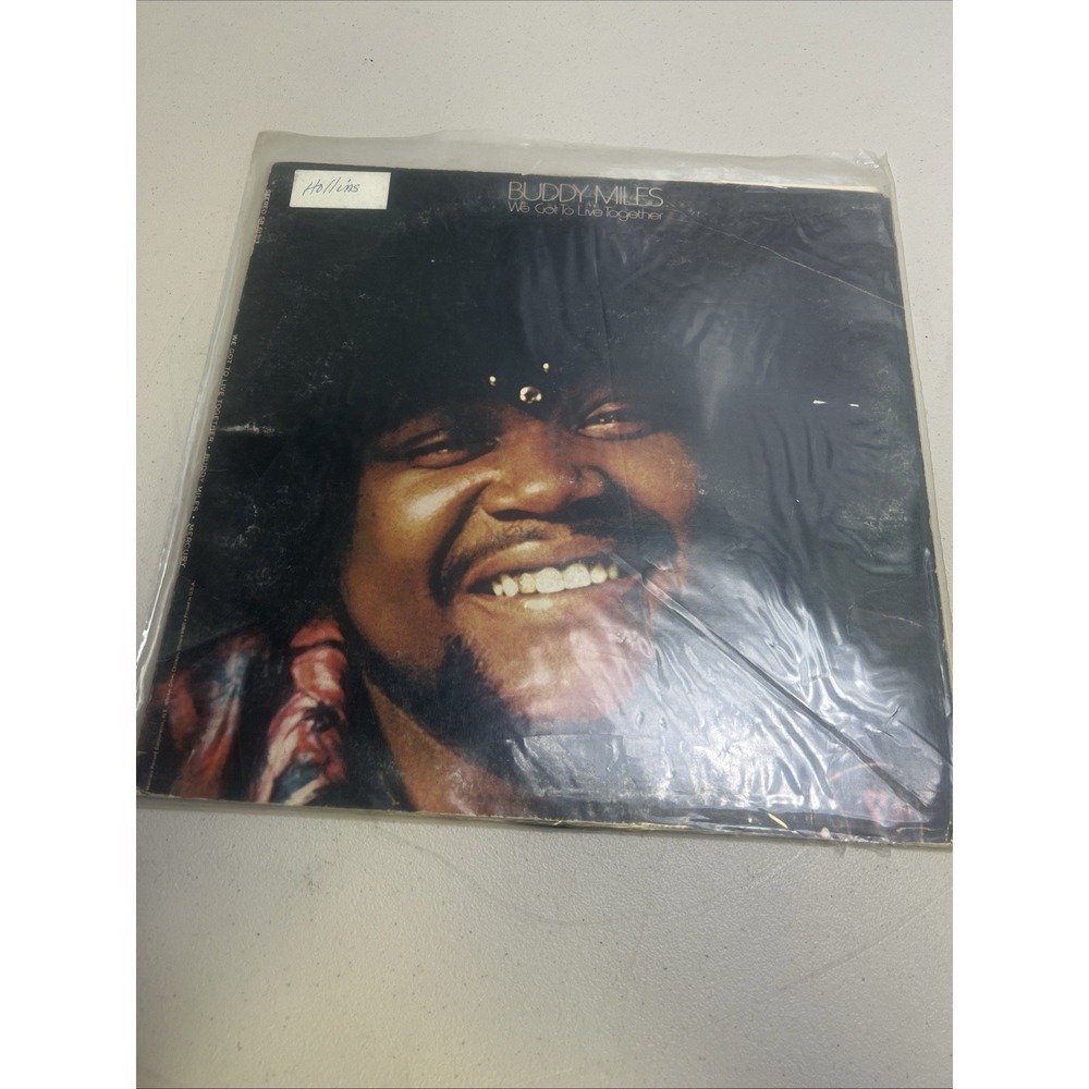 BUDDY MILES "We Got To Live Together" White Label Promo SR 61313 LP Vinyl